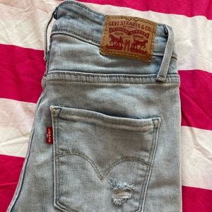 High Waisted Levi's